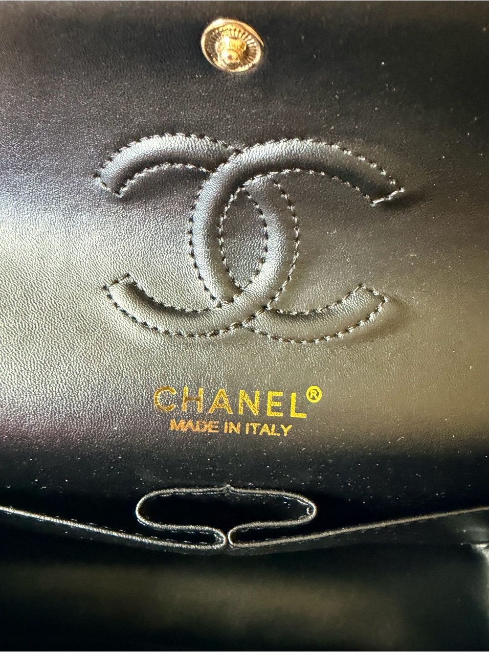 NEW in Box FULL SET FASHION NOT AUTHENTIC BLACK Space Handbag with Gold Hardware - Picture 11 of 14